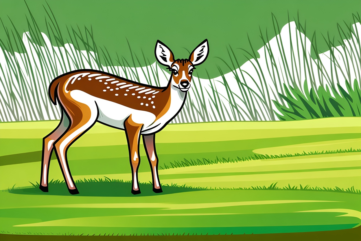 Animal Caricature (deer)