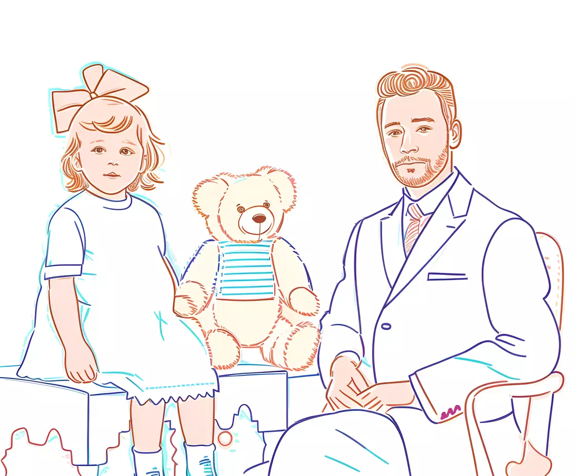 tworzy obraz sztuki z rodzinnego zdjęcia