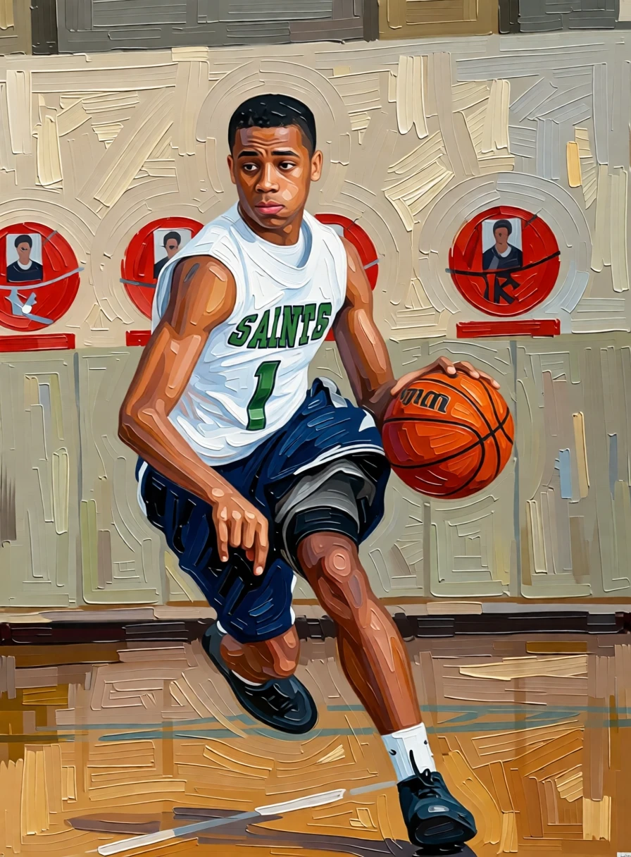 Acrylic Painting generated by PortraitArt