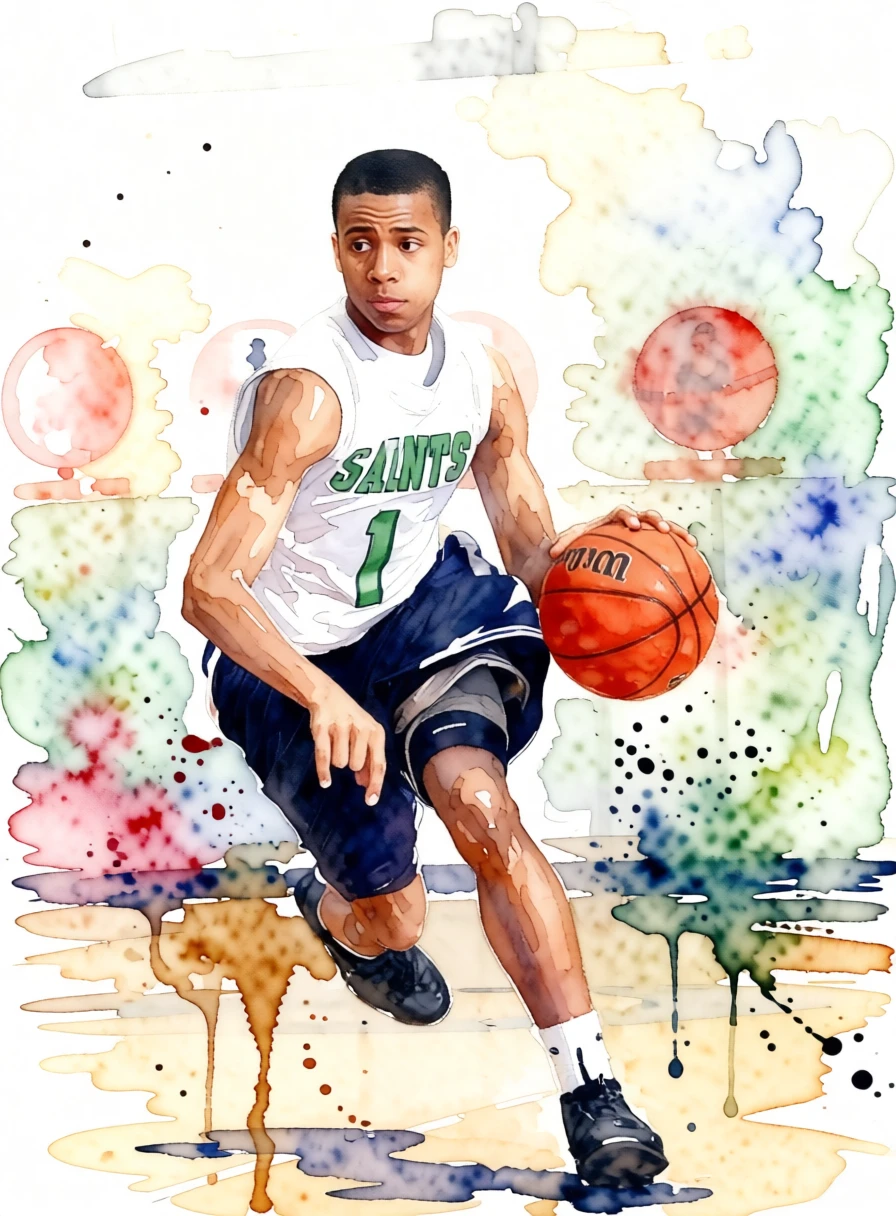 Watercolor Painting generated by PortraitArt