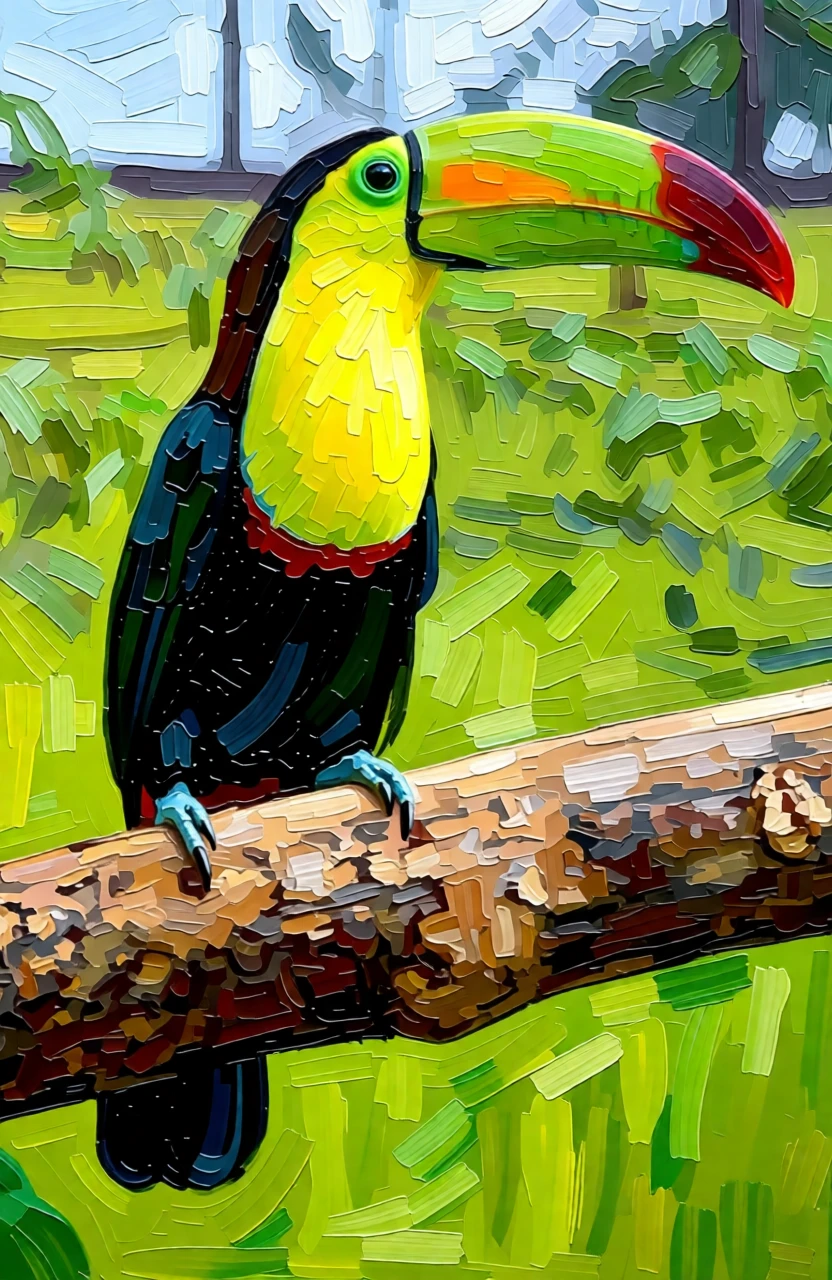 Acrylic Painting generated by PortraitArt