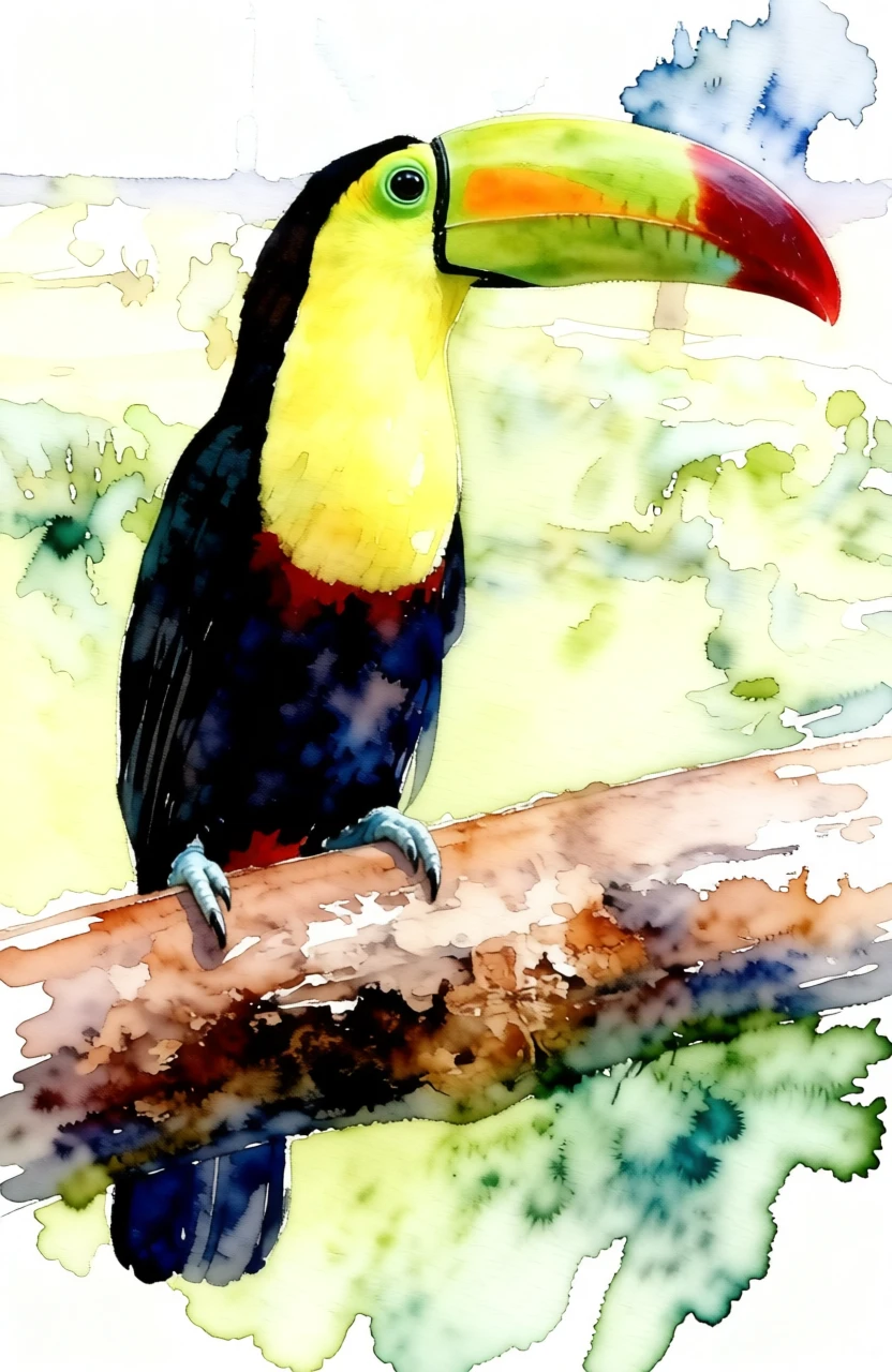 Watercolor Painting generated by PortraitArt