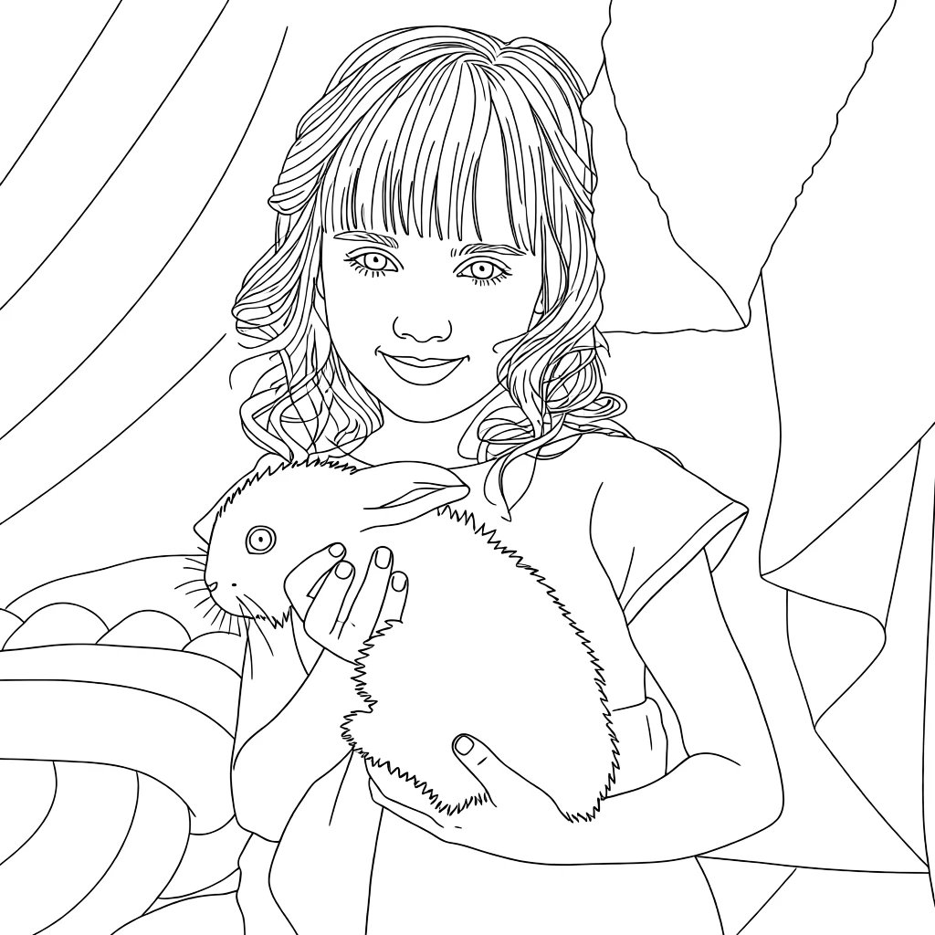 Line Art generated by PortraitArt