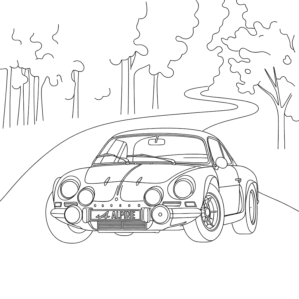 Line Art generated by PortraitArt