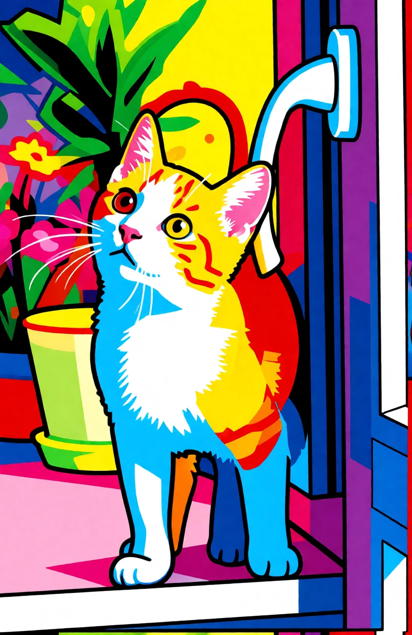 American Pop Art generated by PortraitArt