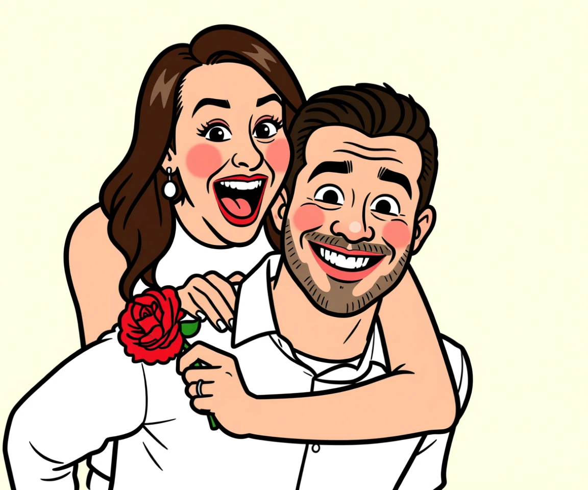 Caricature Illustration generated by PortraitArt