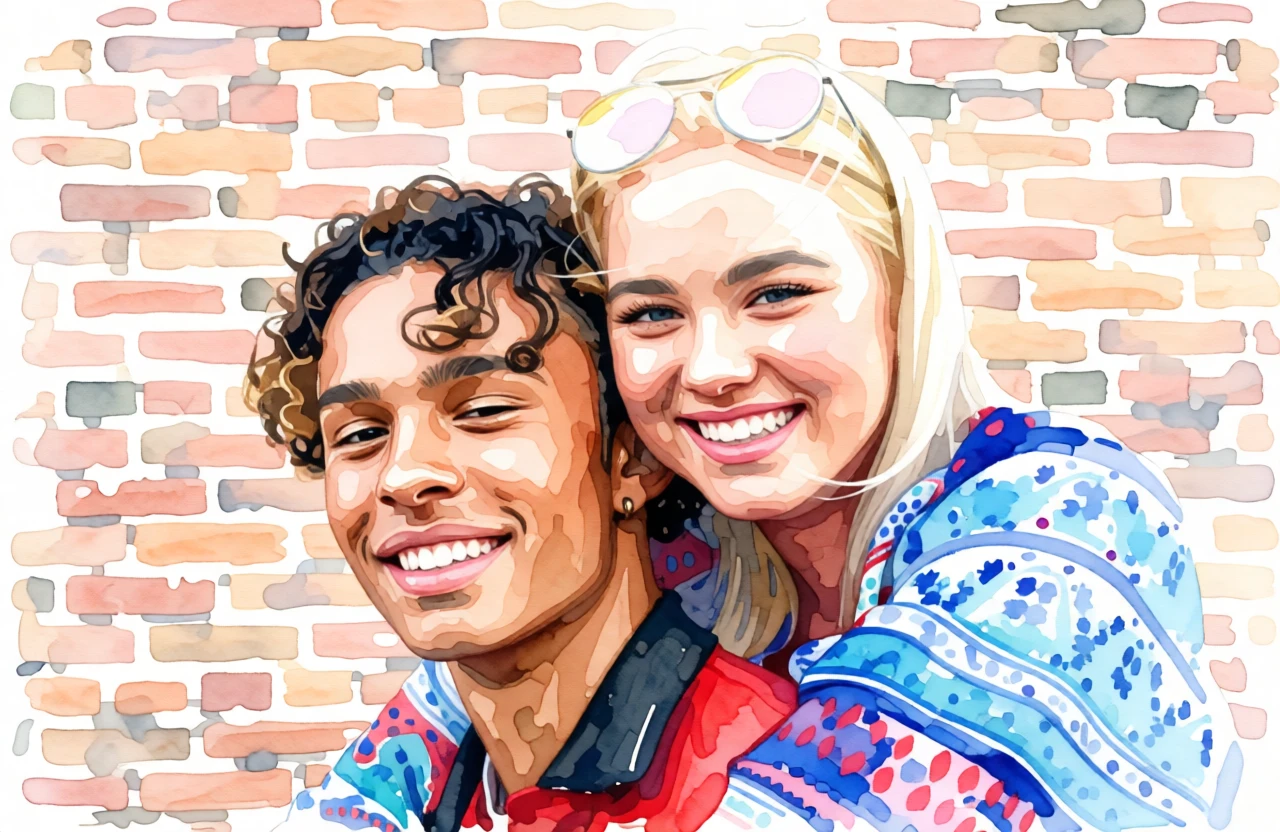 Watercolor Painting generated by PortraitArt