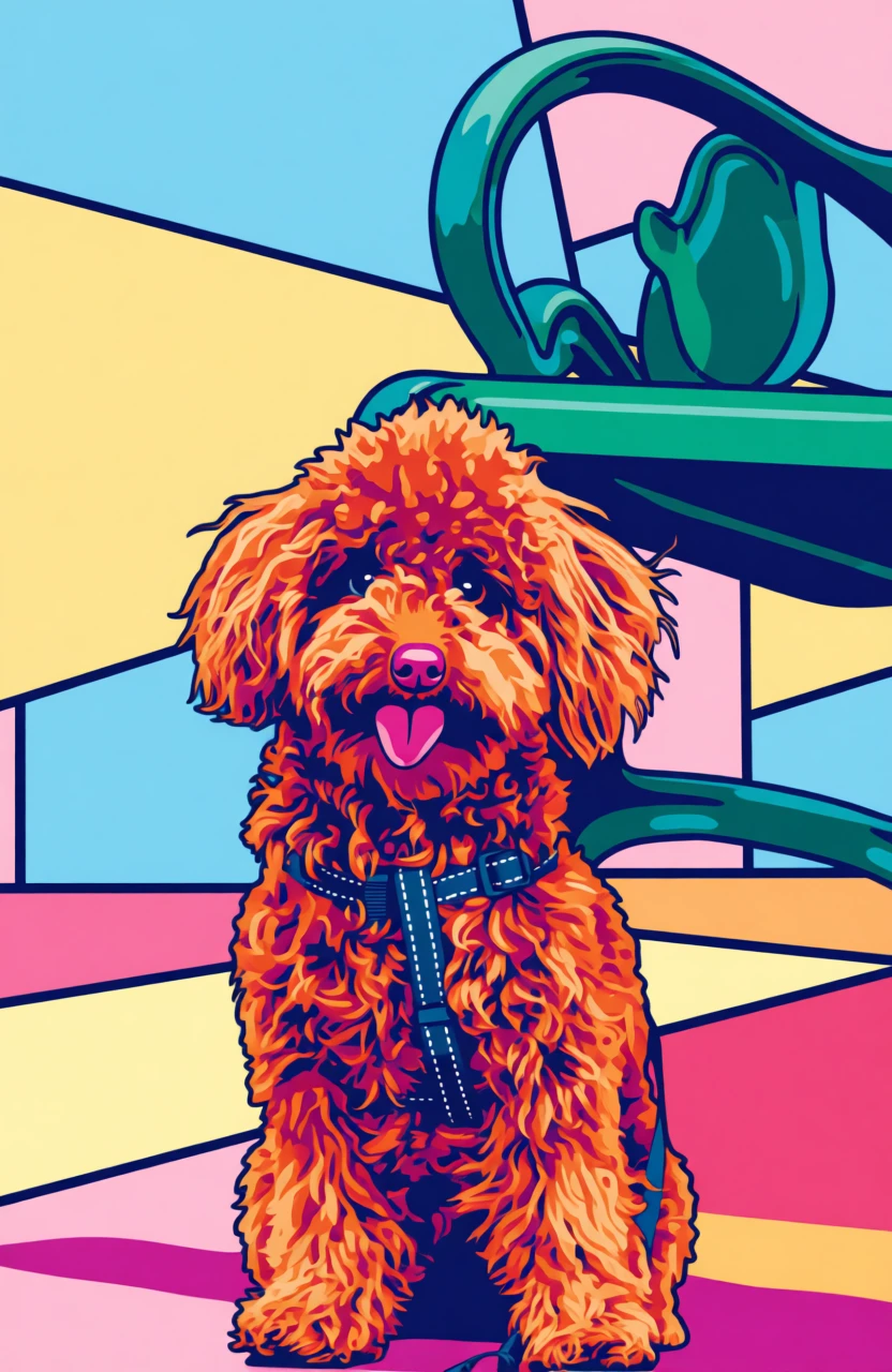 American Pop Art generated by PortraitArt