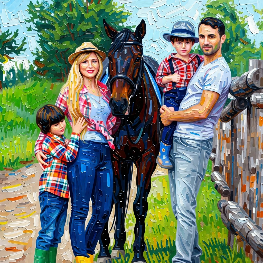 Acrylic Painting generated by PortraitArt