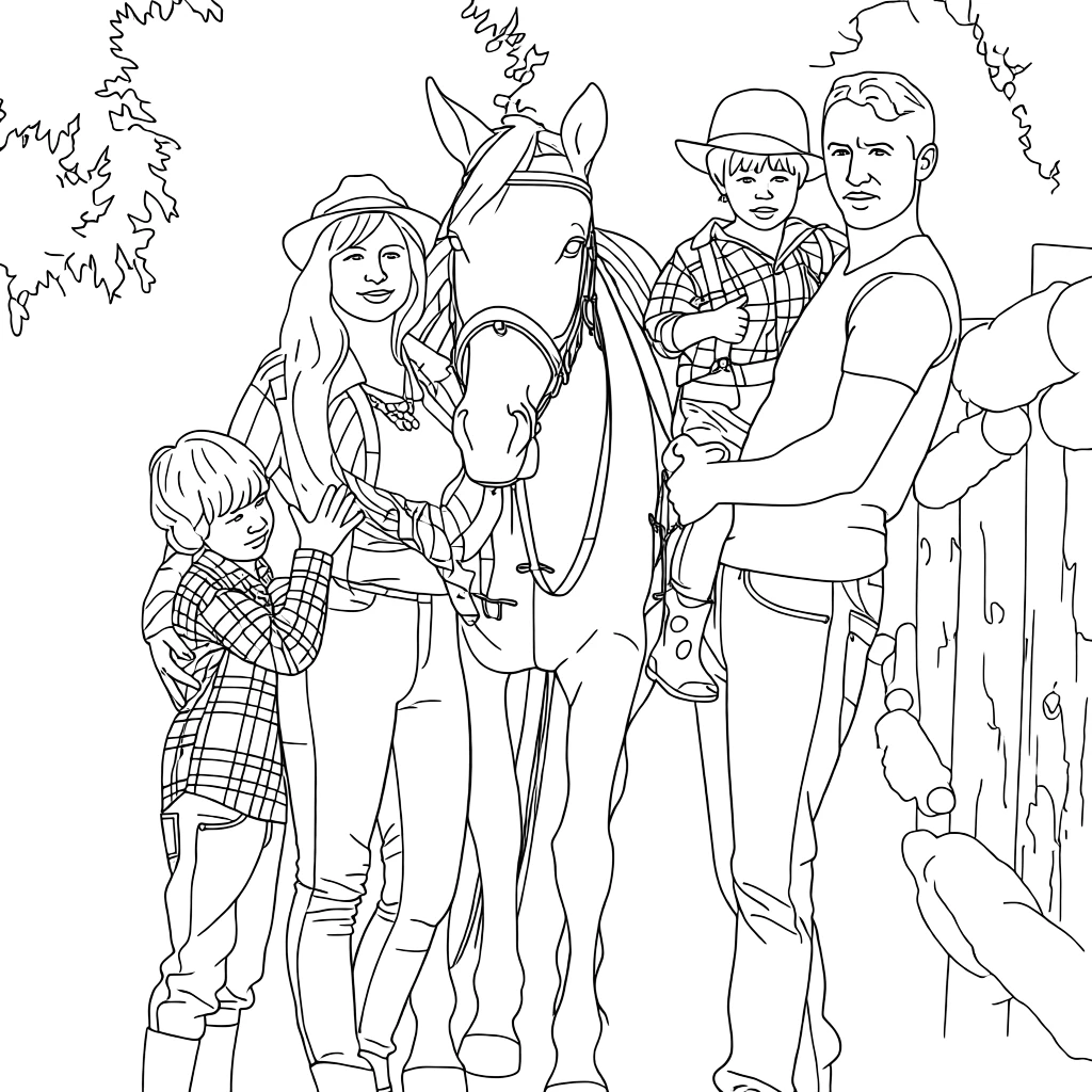 Line Art generated by PortraitArt