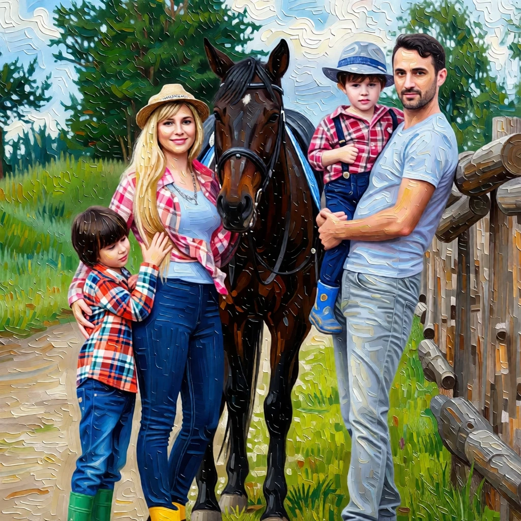 Oil Painting generated by PortraitArt