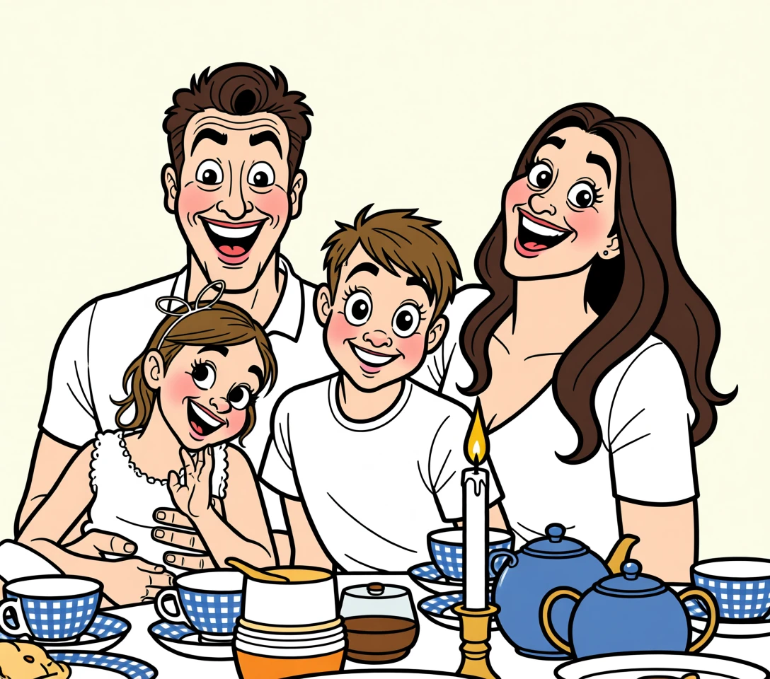 Caricature Illustration generated by PortraitArt