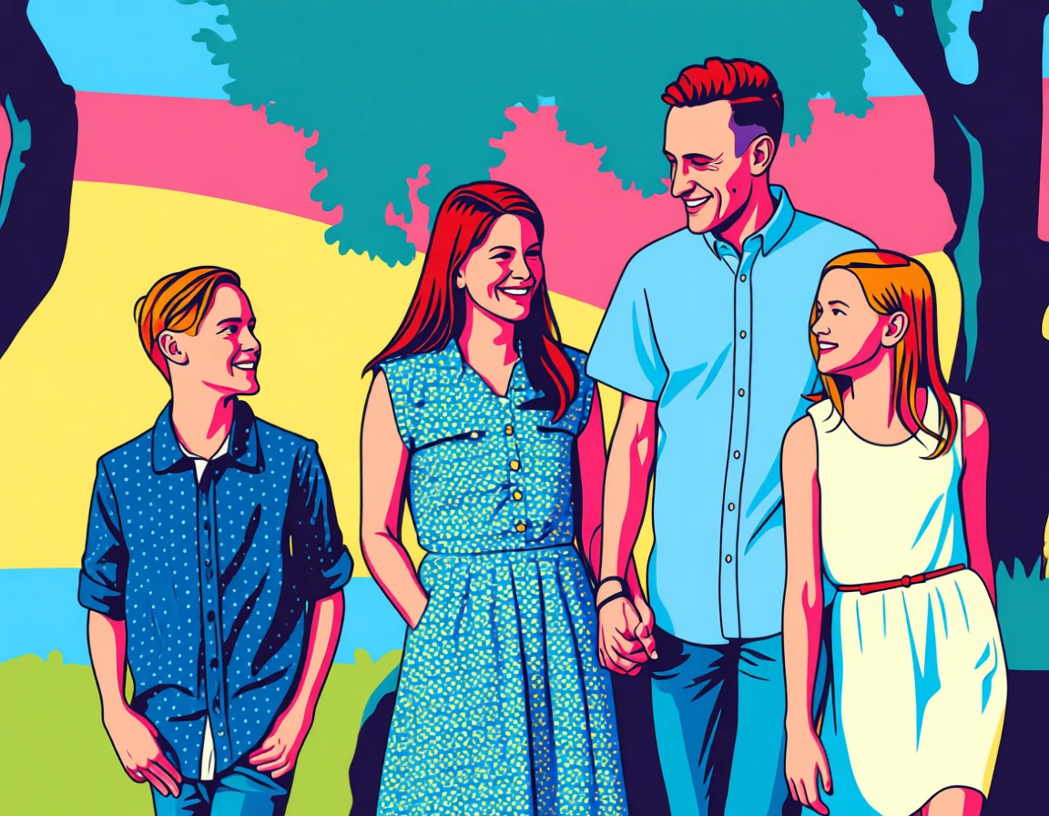 American Pop Art generated by PortraitArt