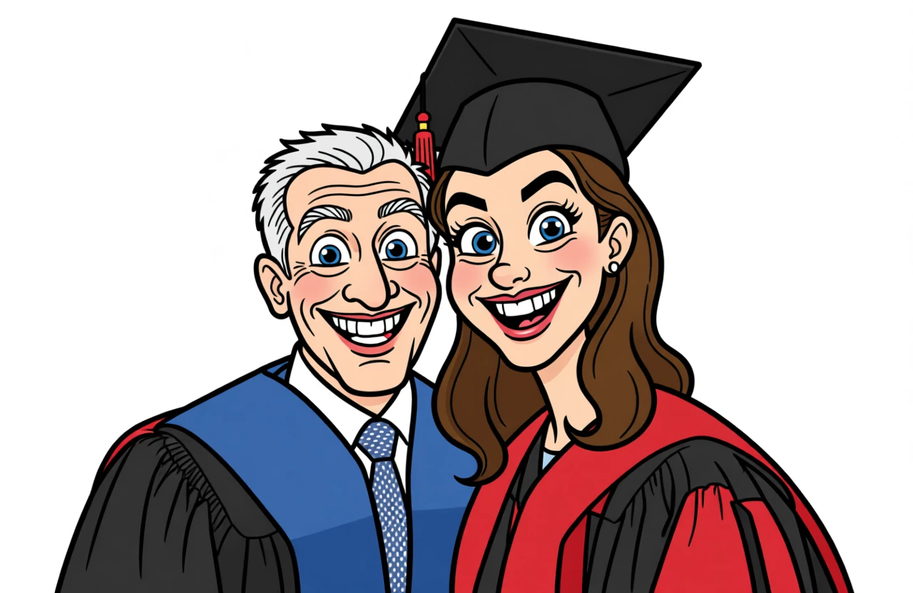 Caricature Illustration generated by PortraitArt