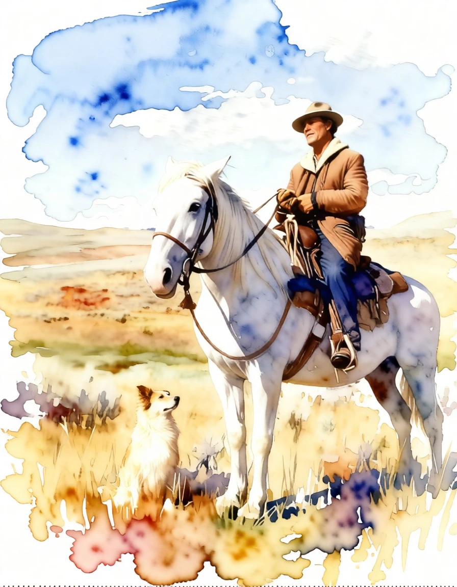 Watercolor Painting generated by PortraitArt