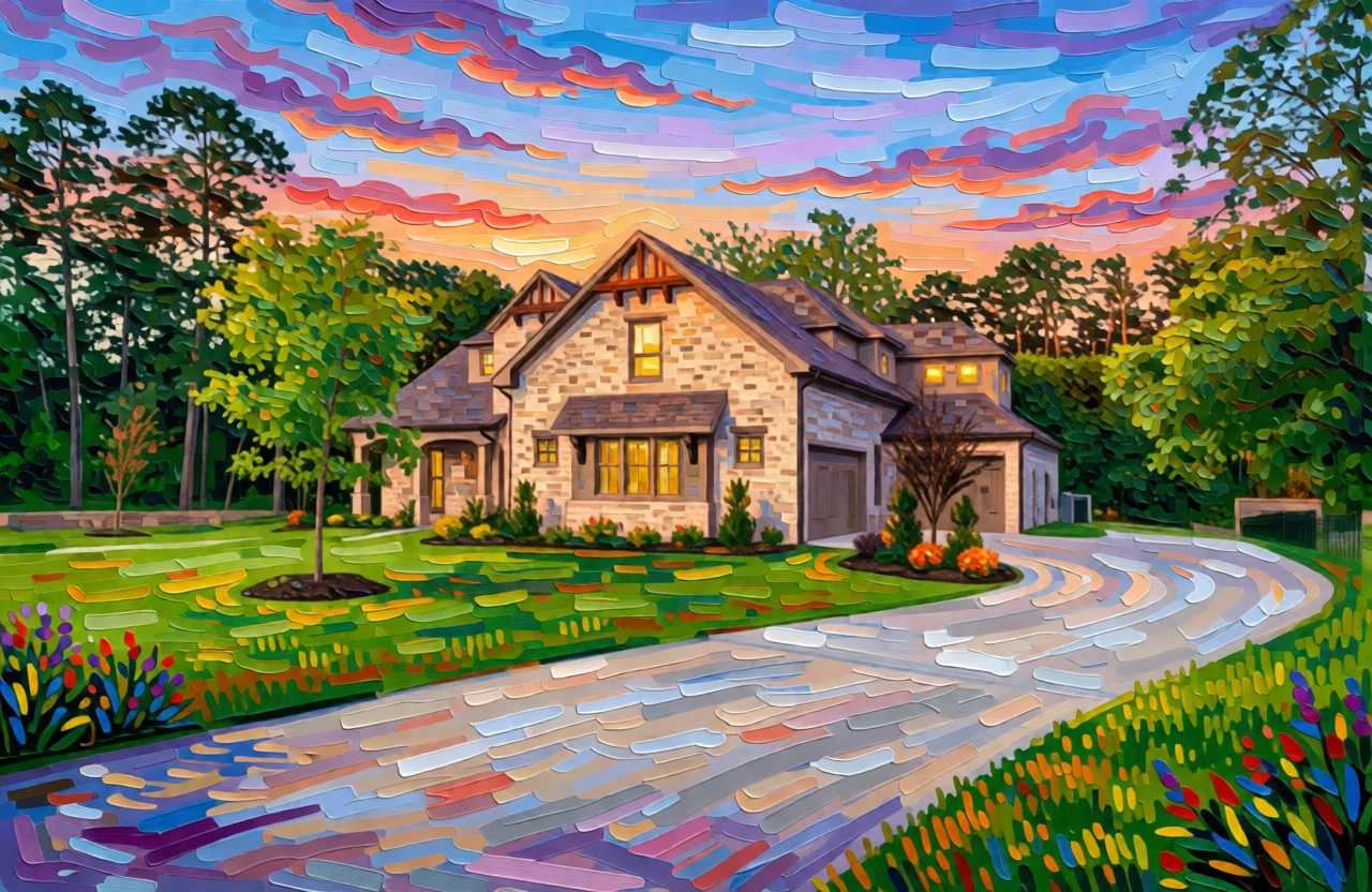 Acrylic Painting generated by PortraitArt