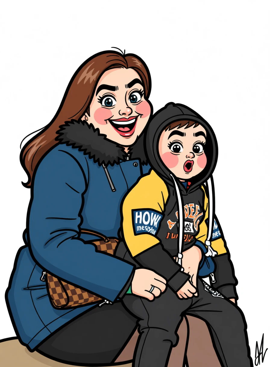 Caricature Illustration generated by PortraitArt