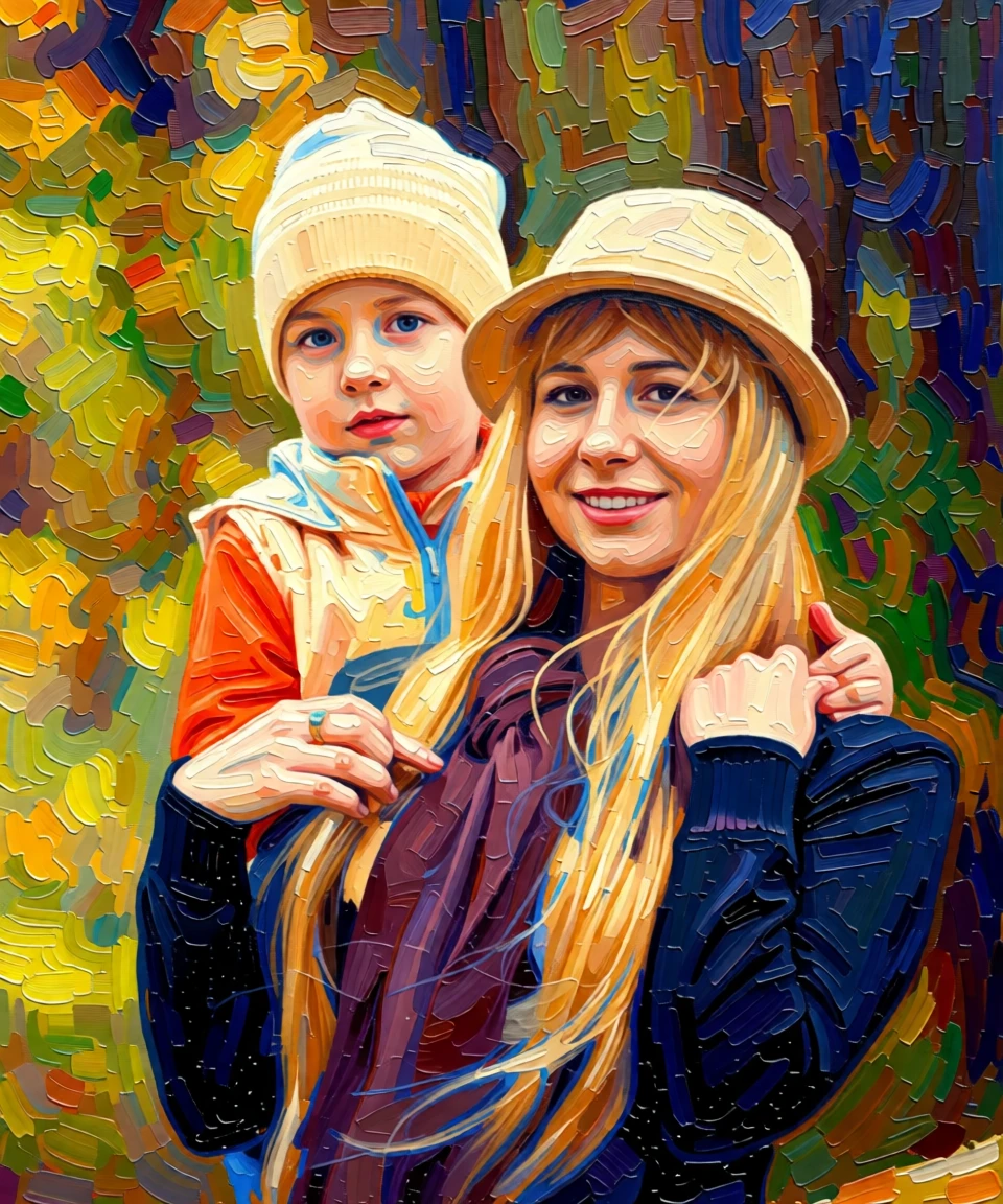 Acrylic Painting generated by PortraitArt