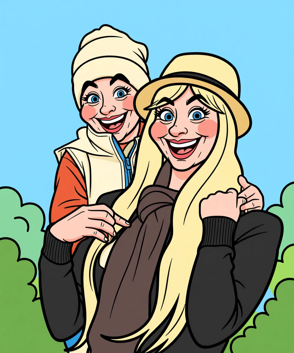 Caricature Illustration generated by PortraitArt