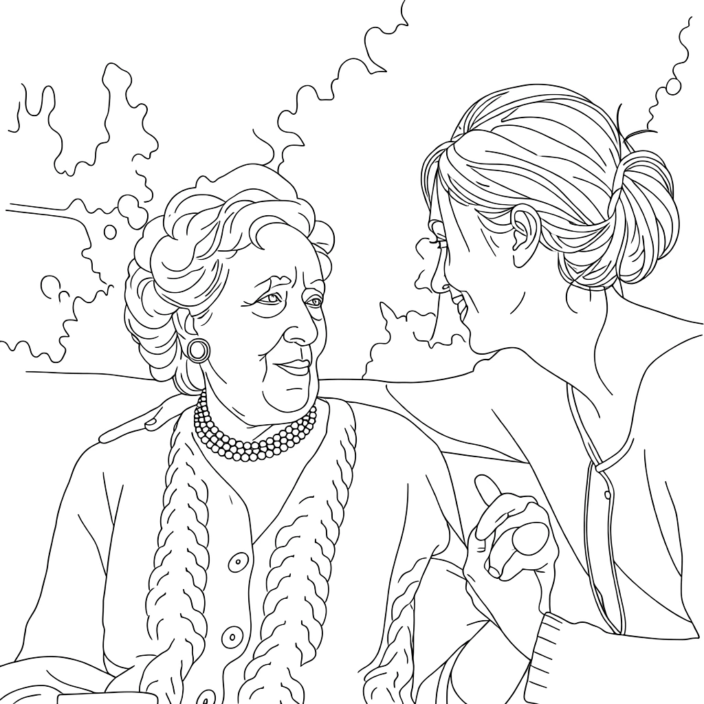 Line Art generated by PortraitArt