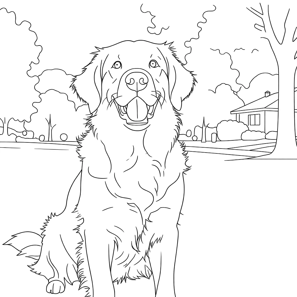 Line Art generated by PortraitArt