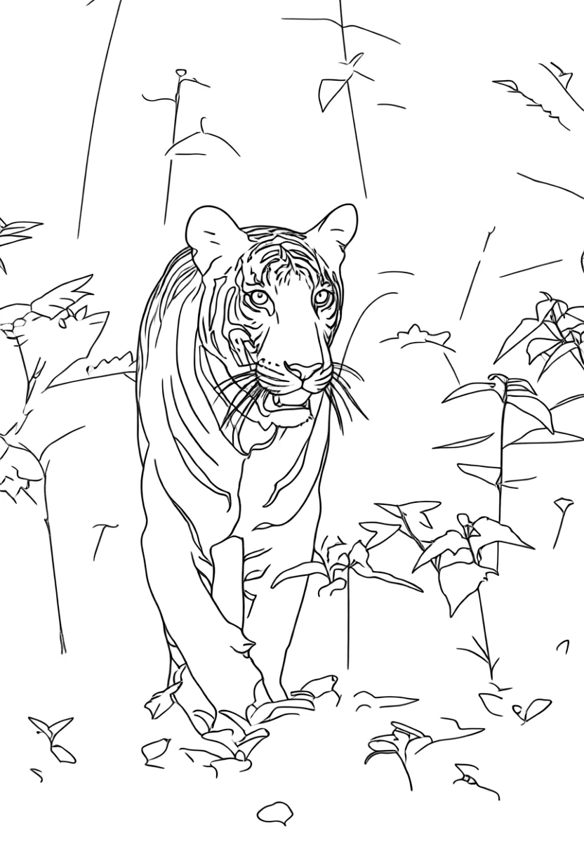 Line Art generated by PortraitArt