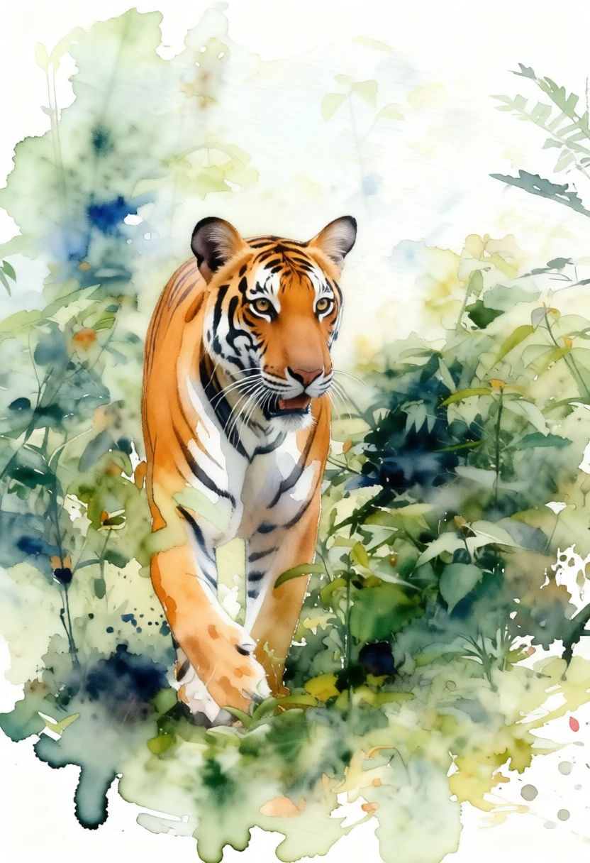 Watercolor Painting generated by PortraitArt