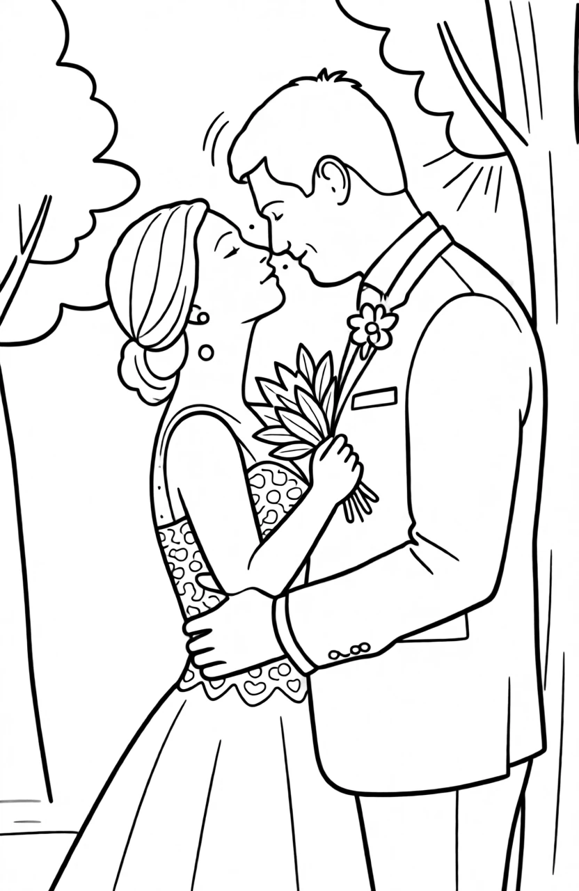 Coloring Page generated by PortraitArt