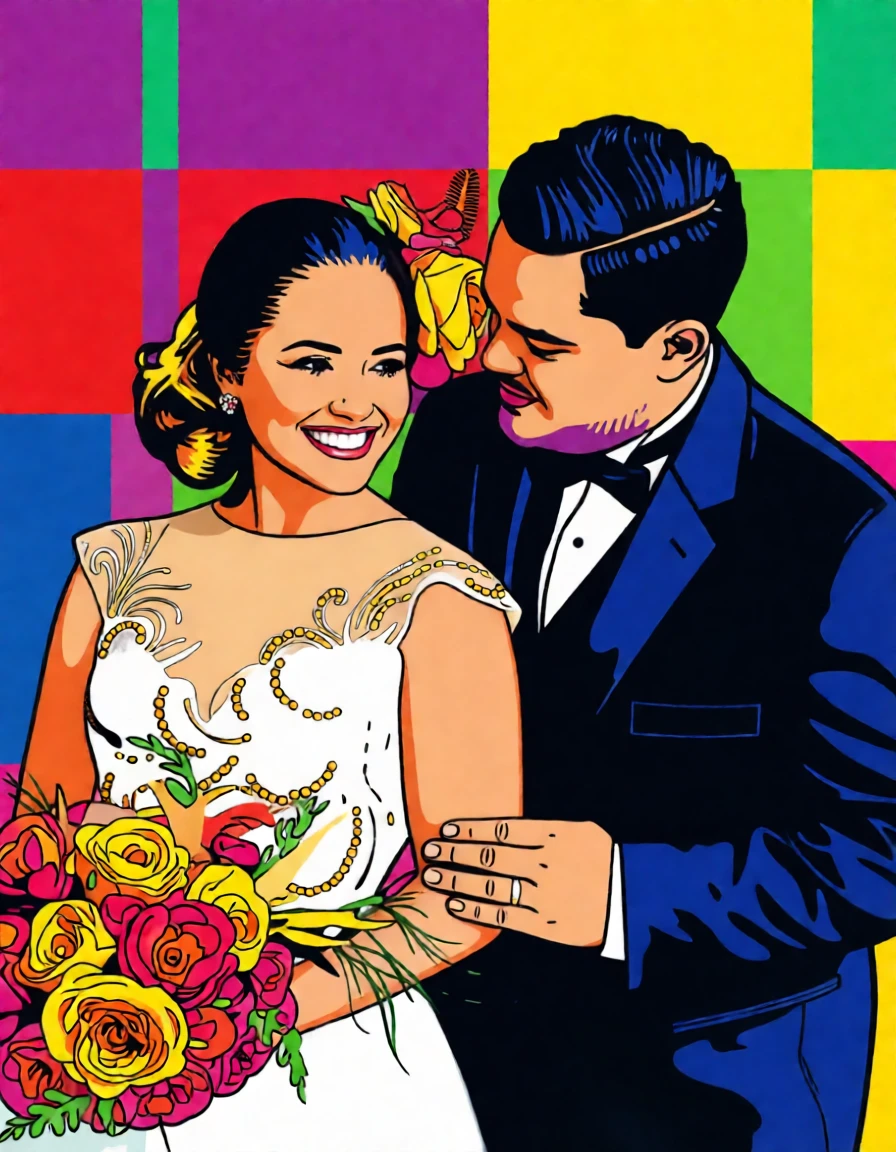 American Pop Art generated by PortraitArt