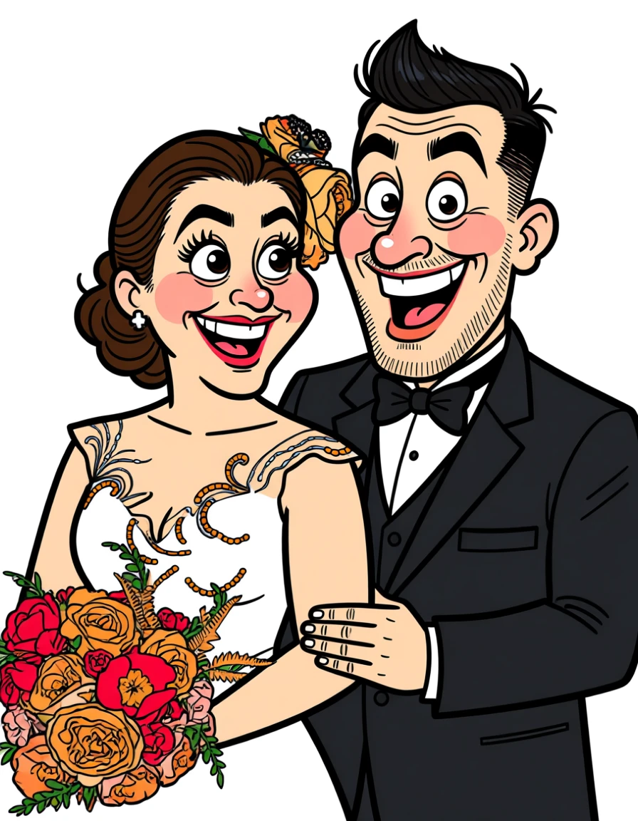 Caricature Illustration generated by PortraitArt