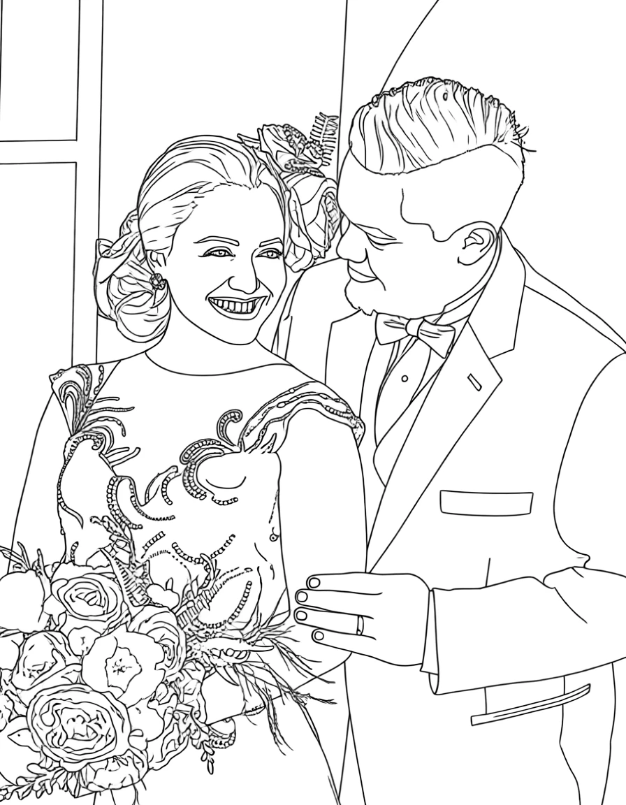 Line Art generated by PortraitArt