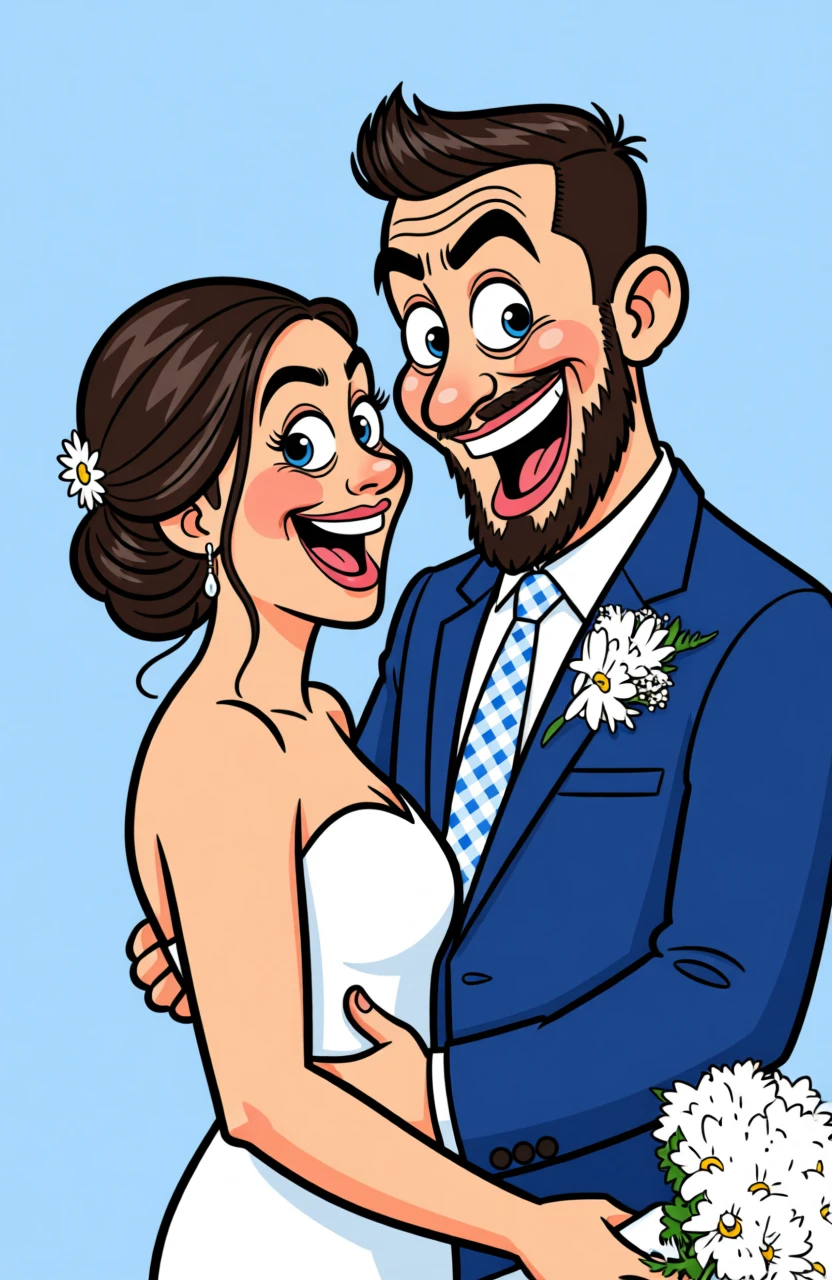 Caricature Illustration generated by PortraitArt