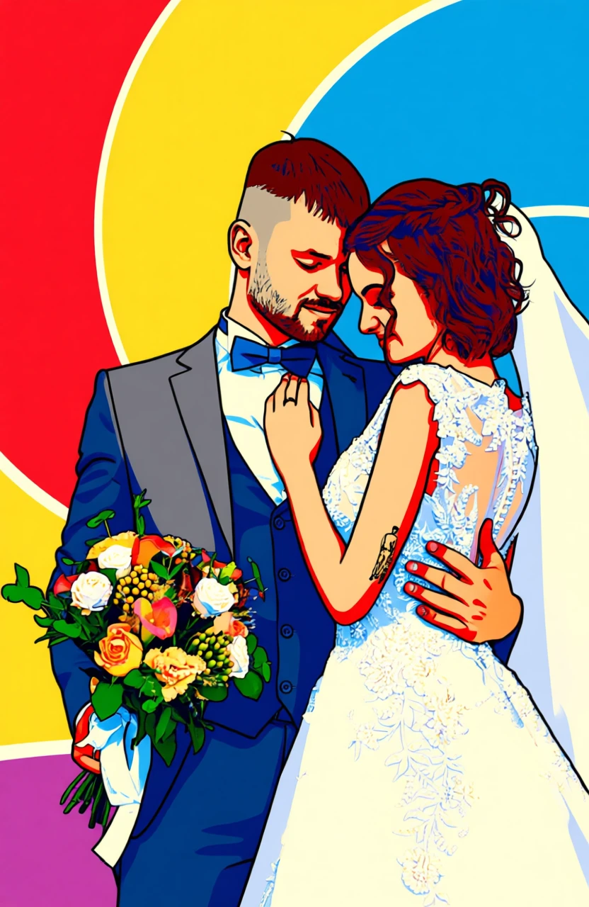 American Pop Art generated by PortraitArt