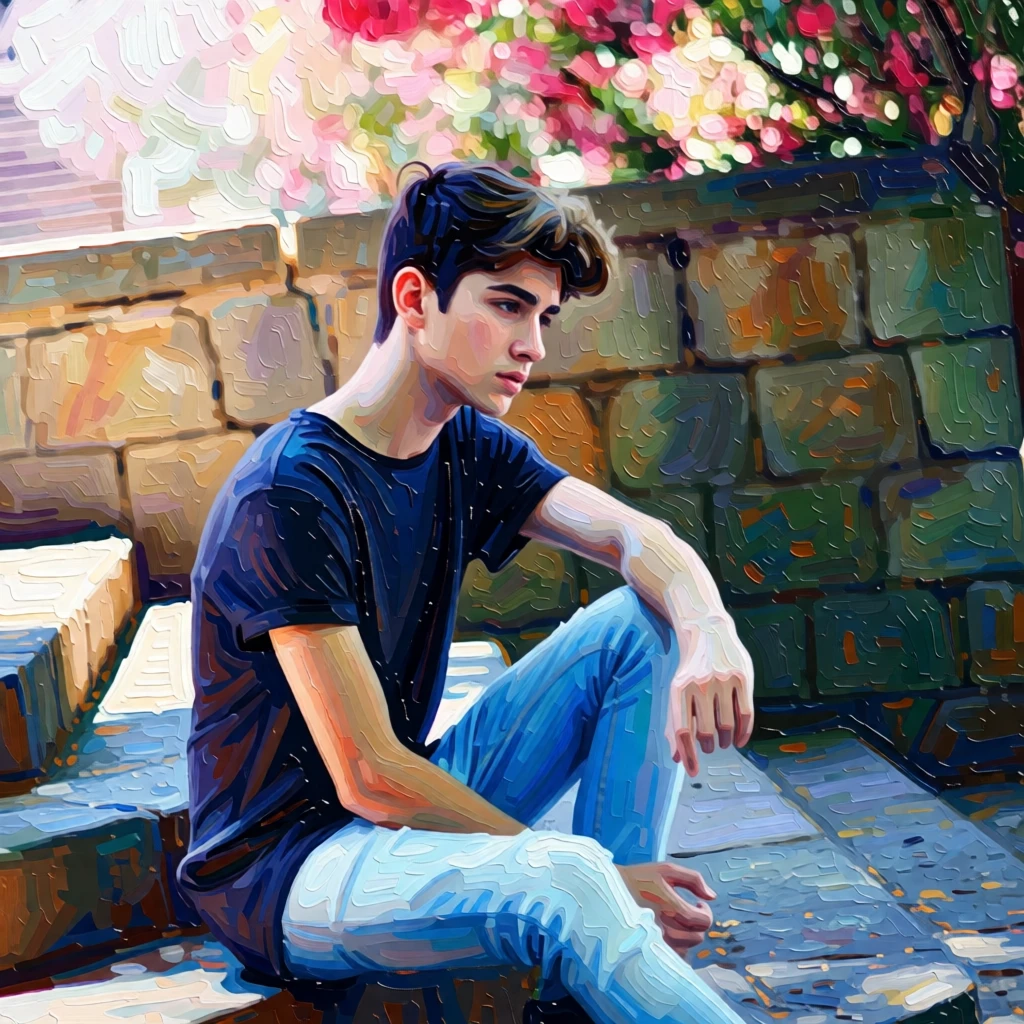 Acrylic Painting generated by PortraitArt