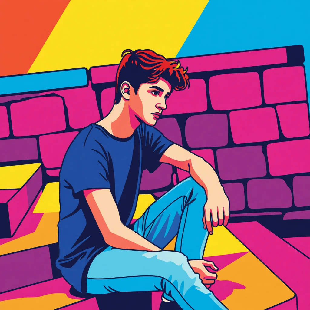 American Pop Art generated by PortraitArt