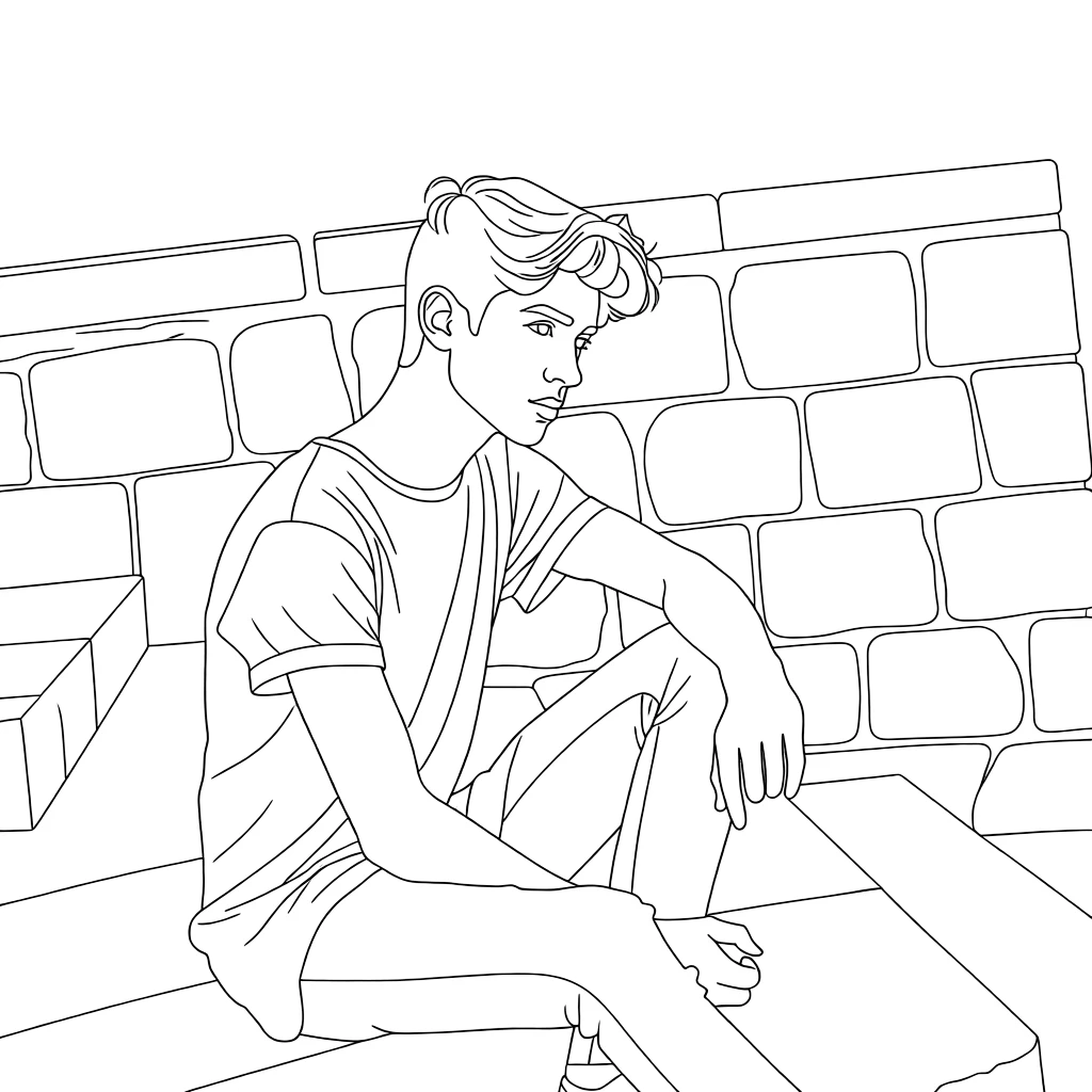 Line Art generated by PortraitArt