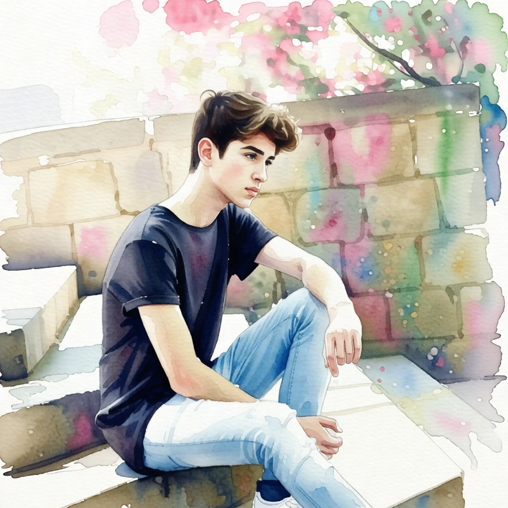 Watercolor Painting generated by PortraitArt